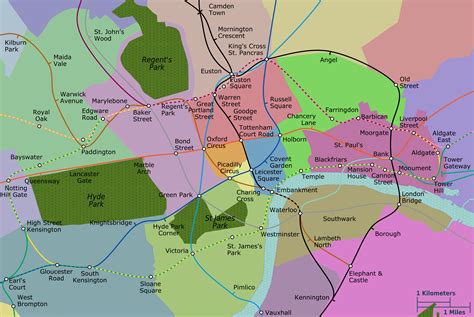 London Map Suburbs