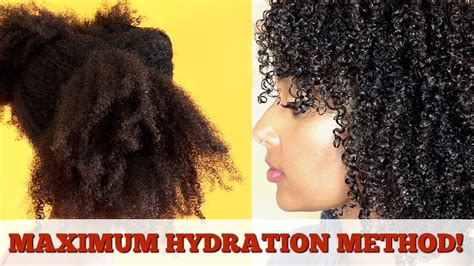 The Max Hydration Method For Type 4 Natural Hair And Low Porosity Hair