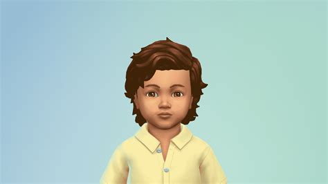 The Sims 4 Cc Spotlight Toddler Maxis Match Hair 473