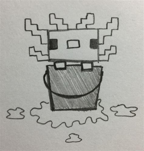 Minecraft Axolotl By Doodlemaster1000 On Deviantart