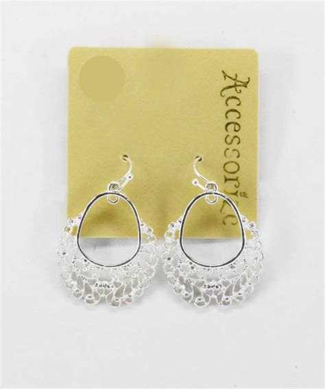 accessorize silver earrings authentic brands for less online in pakistan