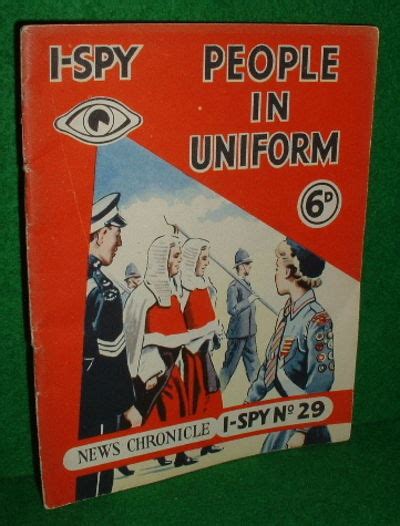 I Spy People In Uniform No 29 By Big Chief I Spy Used Books