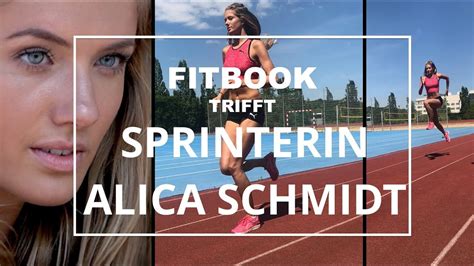 Heißeste Athletin der Welt Alica Schmidt gibt Lauf Tipps Video and