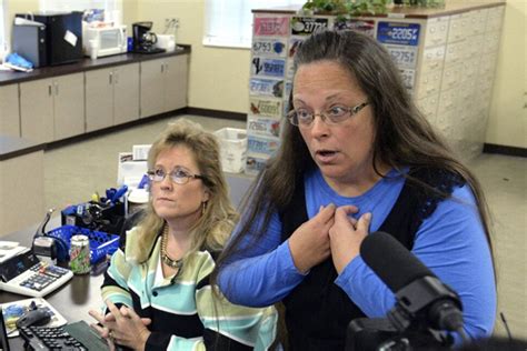 kentucky clerk fighting gay marriage has wed four times civic us news