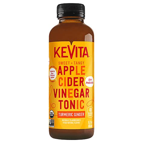 Kevita Apple Cider Vinegar Tonic Turmeric Ginger Fl Oz