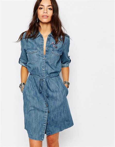 The Stylish Womens Denim Shirt Dress