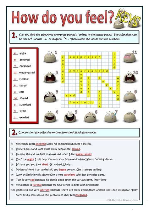 How Do You Feel Worksheet Free Esl Printable Worksheets Made By