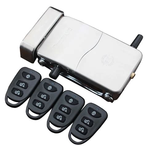 2019 New Arrival New Remote Control Electronic Door Lock Set Security