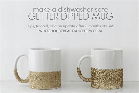 Glitter Mug Update White House Black Shutters