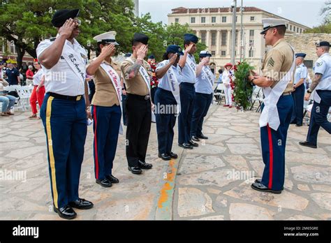 Joint Base San Antonio military ambassadors participate in the