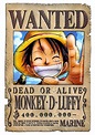 One Piece Luffy Wanted poster by huxne123 on DeviantArt