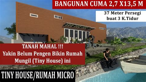 Desain Rumah Tiny House Solusi Tanah Mahal Youtube