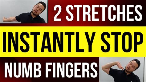 2 Stretches To Stop Tingling Fingers L Numbness L Pins And Needles Youtube