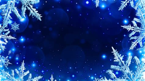 Artistic Whit Snowflake In Blue Background 4k 5k Hd Snowflake