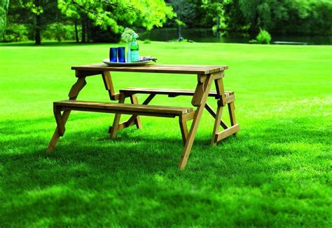 wood cunninghamia cedar oil based stain convertible folding picnic ta picnic table bench