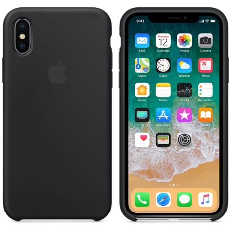 Mqt12fea 22 Apple Iphone X Silicone Case Black