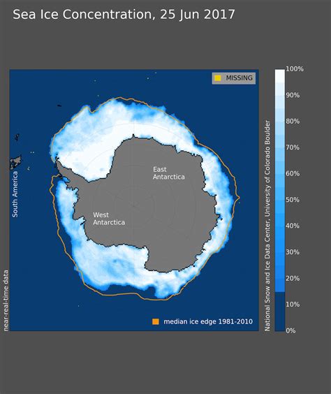 Antarctic Sea Ice Levels Have Shrunk To Record Low Levels For Late June