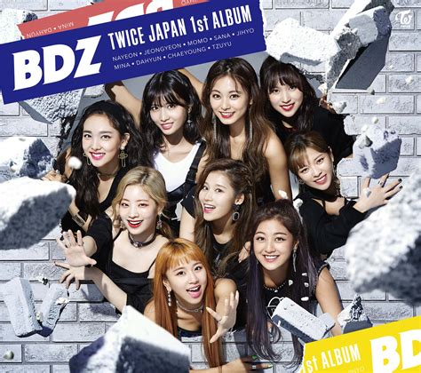 TWICE JAPAN 1st ALBUM「BDZ」 | Twice japan, Twice bdz, Bdz twice