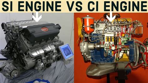 Difference Between Si And Ci Spark And Compression Ignition Engine Pdf