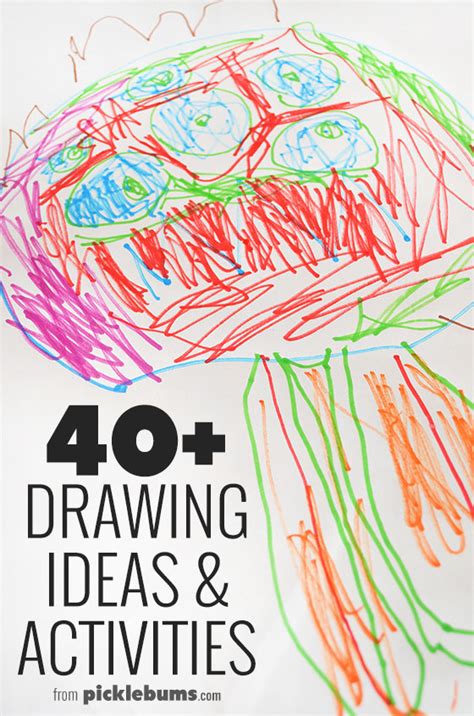 Awesome Drawing Ideas And Activities Picklebums