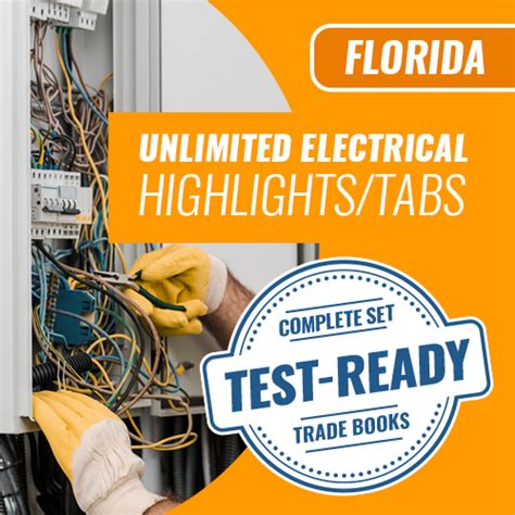 Florida Unlimited Electrical Contractor Exam Complete Book Set Highl