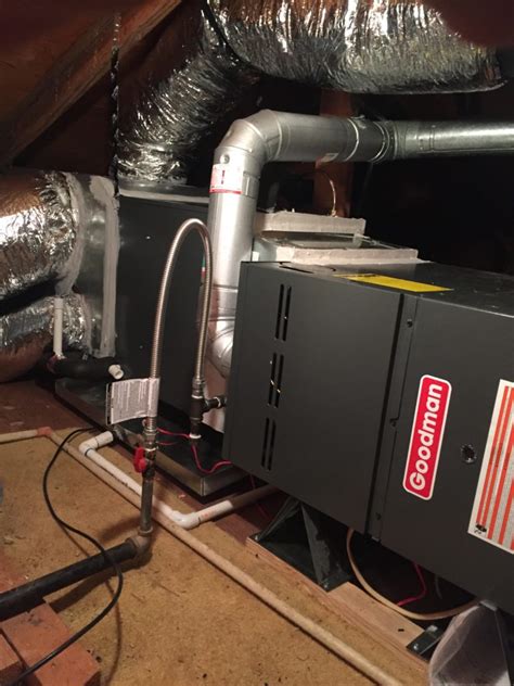 Installing Humidifier In Attic Furnace   Image Balcony and  