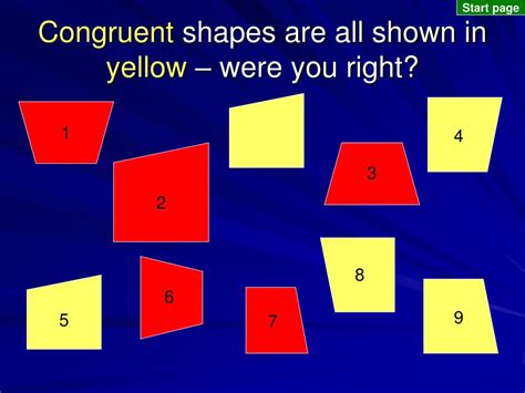 PPT - Congruent and similar shapes PowerPoint Presentation, free download - ID:4486885