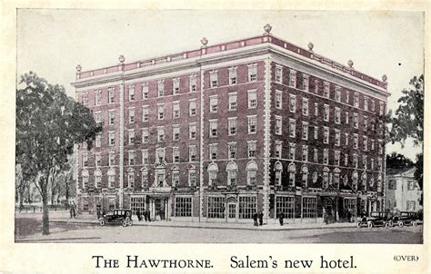 Hawthorne Hotel Salem Massachusetts Site Of The Infamous Salem Witch