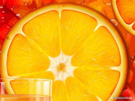 Orange Wallpaper Fruit Wallpaper 7004551 Fanpop