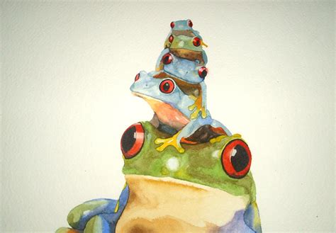 Frogs By Lookawake On Deviantart