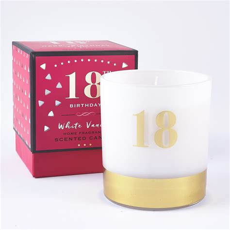 Buy 18th Birthday Scented Candle For Gbp 299 Card Factory Uk