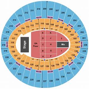 The Forum Seating Chart And Maps Los Angeles