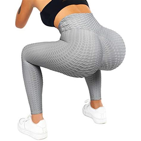 rxrxcoco tik tok ruched butt lifting leggings for women anti cellulite high waist yoga pants