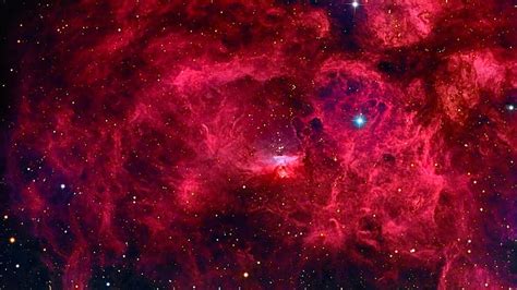 3840x2160px Free Download Hd Wallpaper Nebula Universe Red