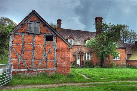 Worcestershire Farmhouse Stock Image Image Of United 35407087