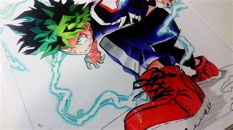 Drawing Deku Midoriya Izuku Boku No Hero Academia Full Cowl 「緑谷 出久