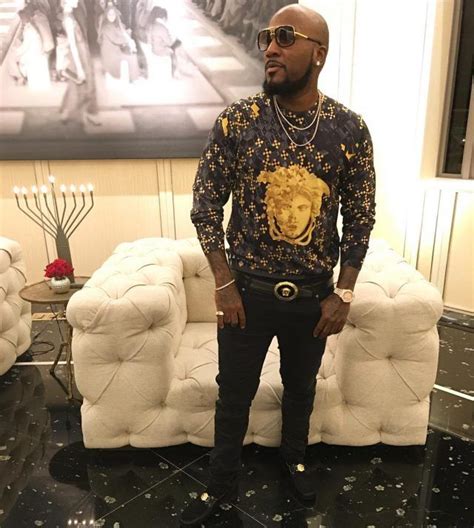 Jeezy Wears Versace Shirt Belt Shoes And Dita Sunglasses For New