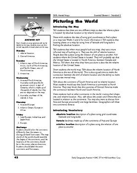 Jackie robinson s role in the civil rights movement this. Daily Geography Practice, Grade 5, Weeks 7-12 | TpT