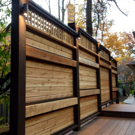 Deckstoreca Custom Wood Privacy Screen Designed By Robert Hodichak