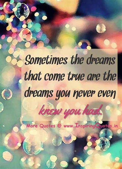 Dreams Quotes In English Thoughts About Dreams Inspirational Sayings