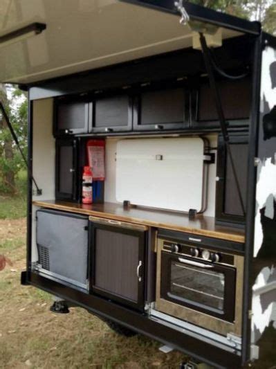 41 Diy Utility Trailer To Camper Enclosed Trailer Camper Conversion