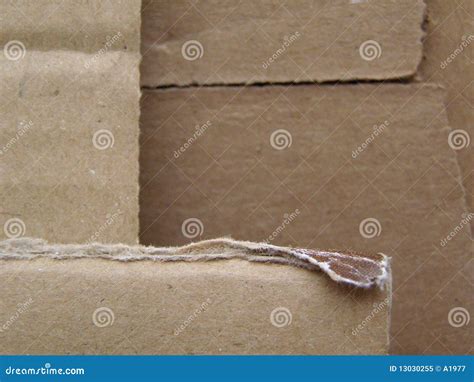 Corrugated Cardboard Stock Image Image Of Business Packet 13030255