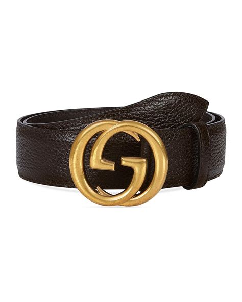 Gucci Mens Interlocking Gg Marmont Belt In Brown For Men Lyst