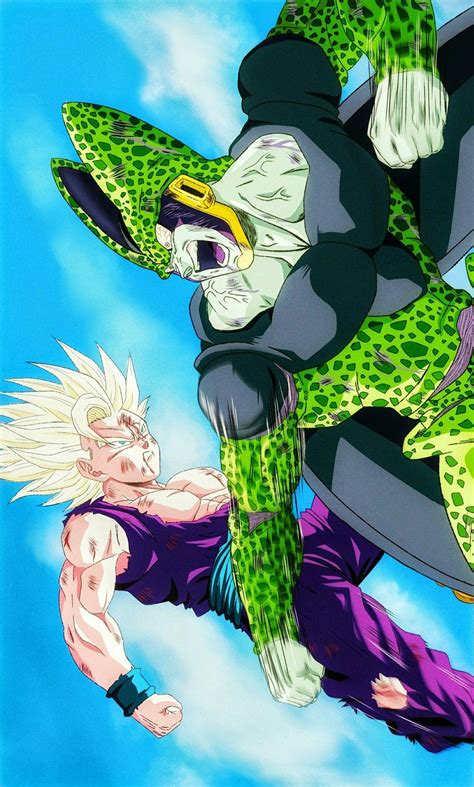 Gohan Vs Cell By Franccast And Nickspekter Anime Dragon Ball Anime