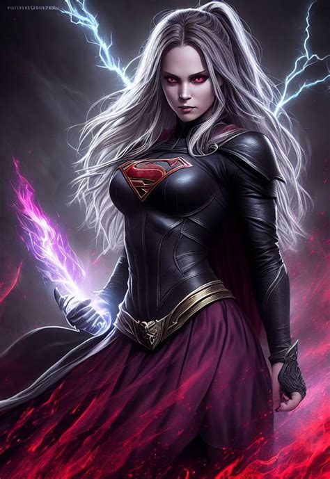 Dark Supergirl By Unlistedz On Deviantart