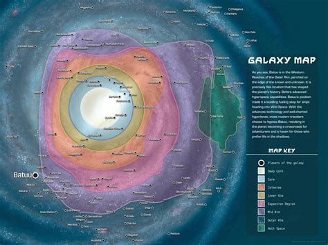 Star Wars Disney Dévoile La Carte Officielle De La Galaxie Geeknstuff