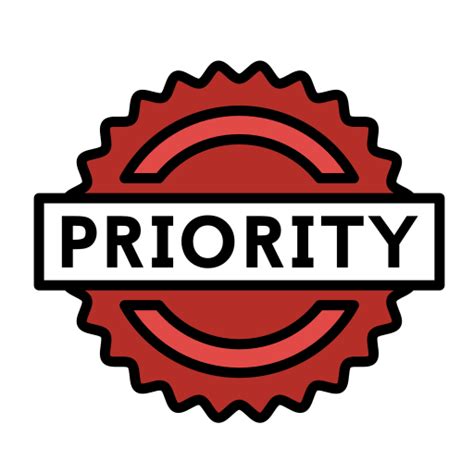 Priority Generic Outline Color Icon