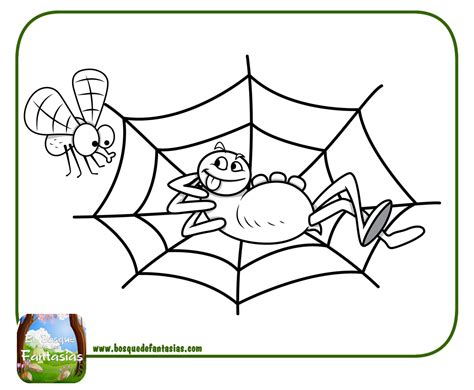 99 Dibujos De AraÑas ® Arañas Para Colorear Infantiles Y Para Niños