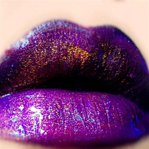 cosmic violet ☄️ lip created by mac artist nutslipstickmix from myartistcommunityrussia