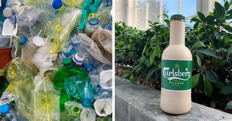 A bottle of coke manufactured by coca cola bottling co. Coca-Cola And Carlsberg Introduce Plant-Based Bottles That Degrade In A Year